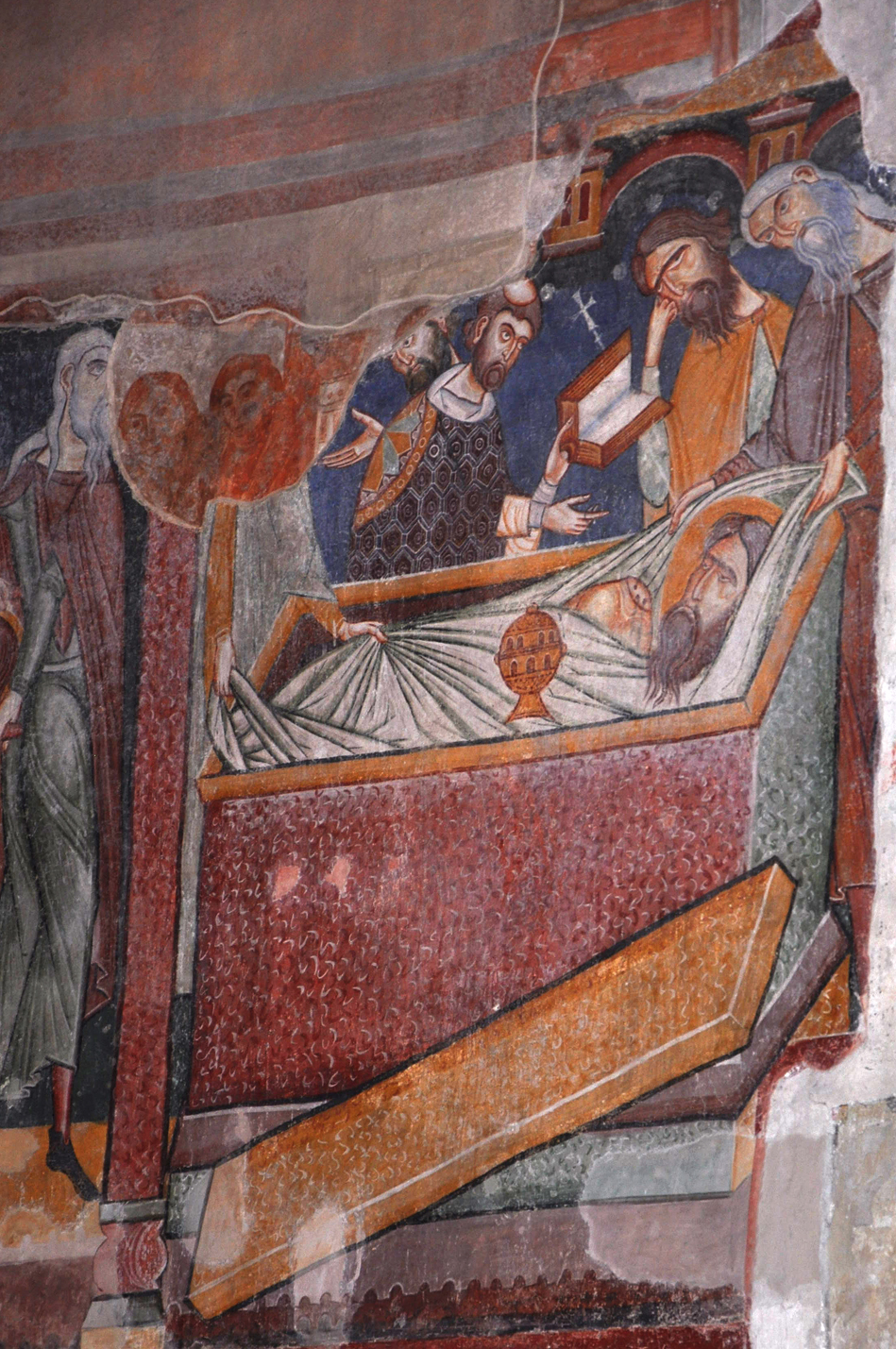 Last rites for the body of John the Baptist